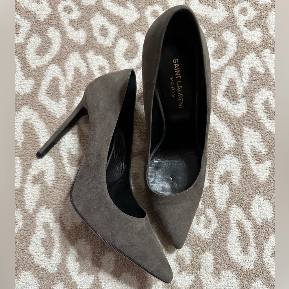 Saint Laurent Suede Heels